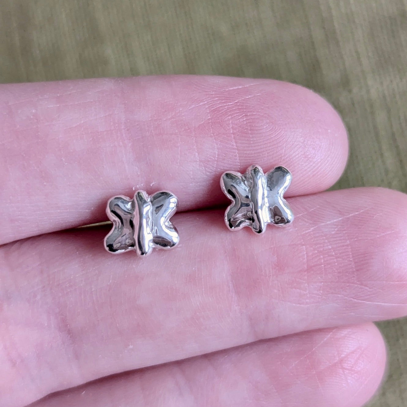 Butterfly Stud Earrings - Ready To Ship