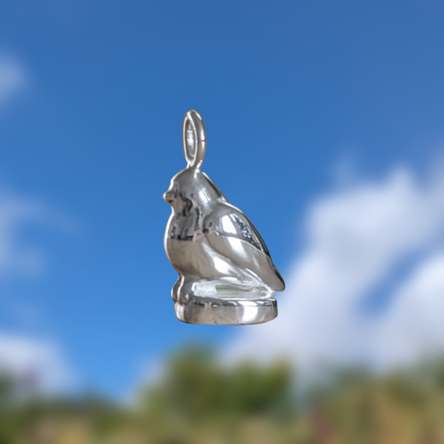 Pendant Only - Little Bird Wax Stamp Pendant
