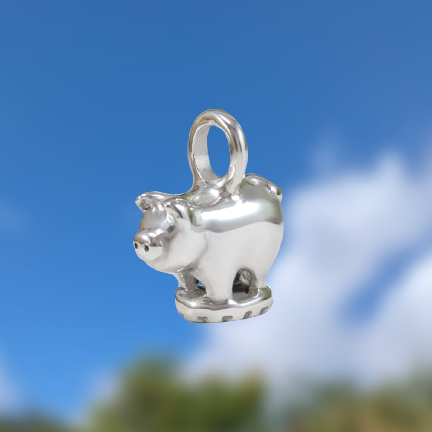 Pendant Only - Love Pig Wax Stamp