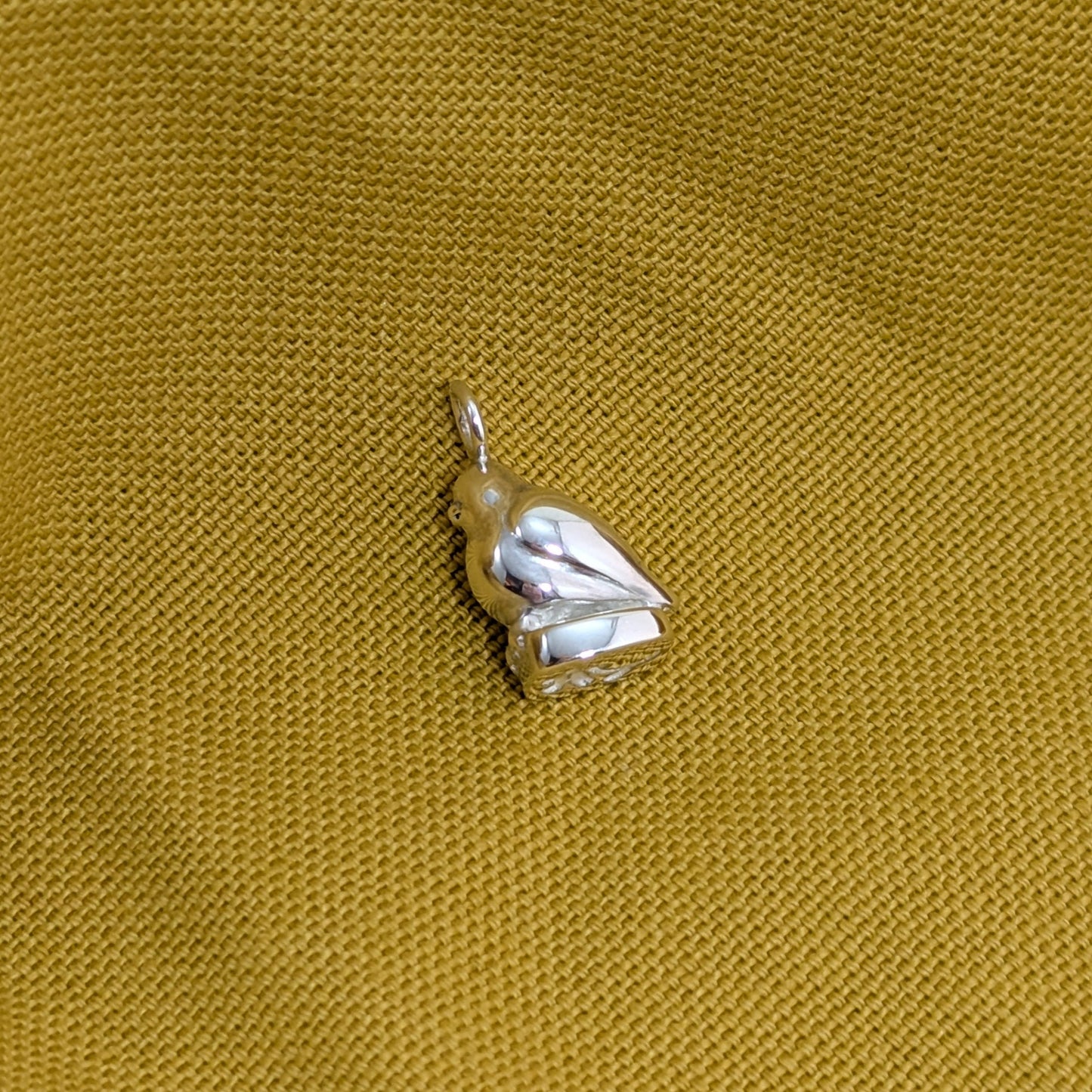 Pendant Only - Little Bird Wax Stamp Pendant
