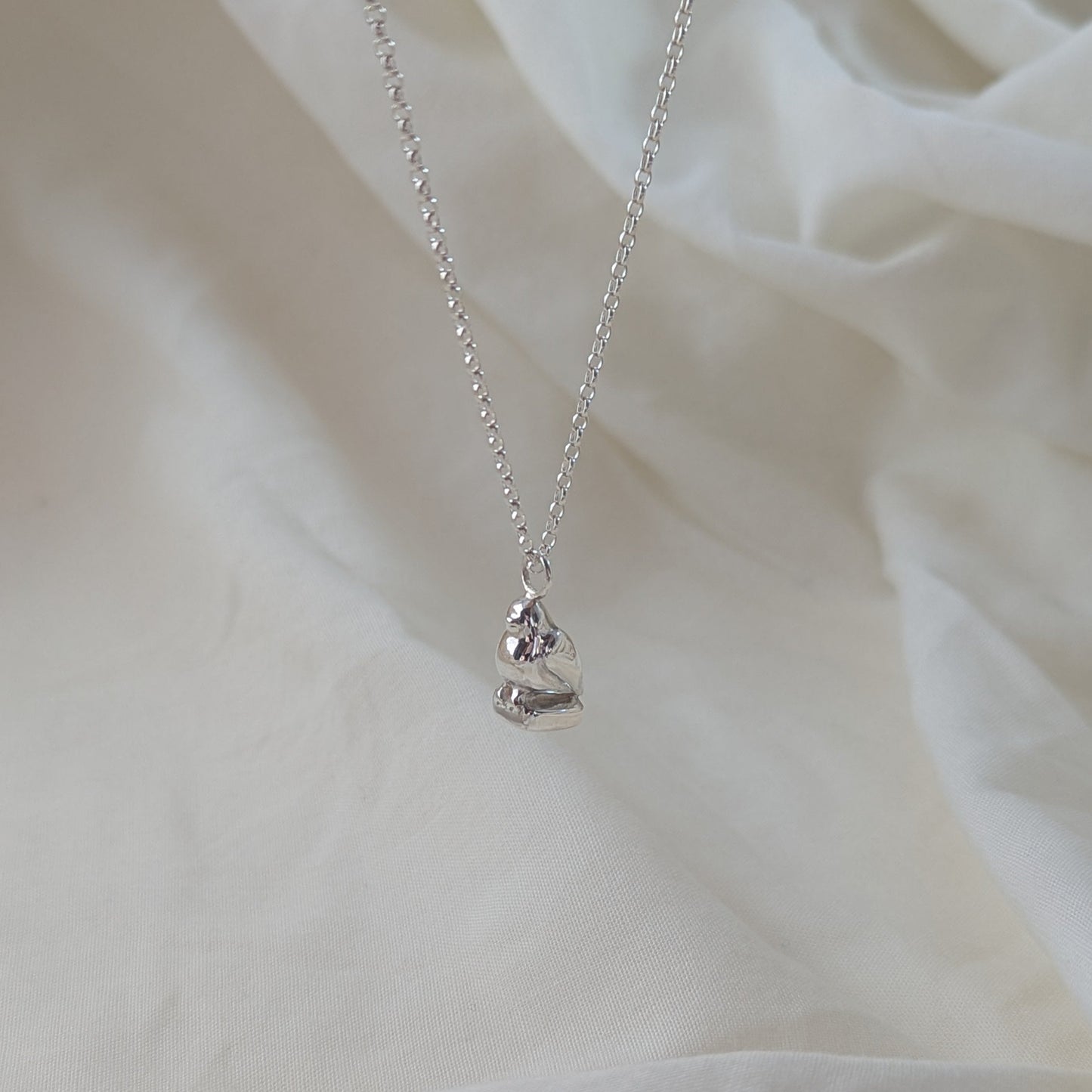 Little Bird & Flower Wax Stamp Necklace Set
