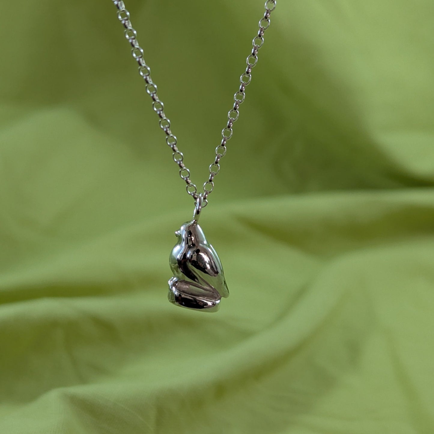Little Bird & Flower Wax Stamp Necklace Set