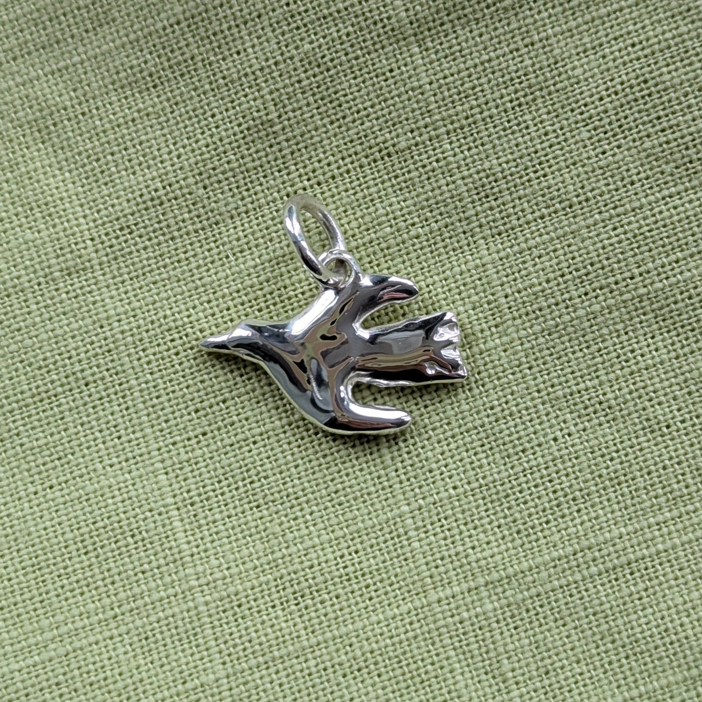 Flying Bird Pendant - Ready To Ship
