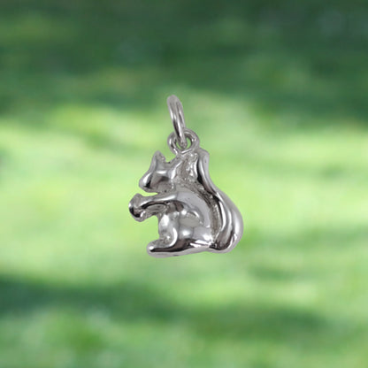 Squirrel Pendant - Ready To Ship