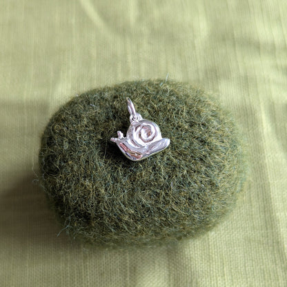 Snail Pendant - Ready To Ship