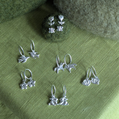 Horse Hoop Earrings - Ready To Ship