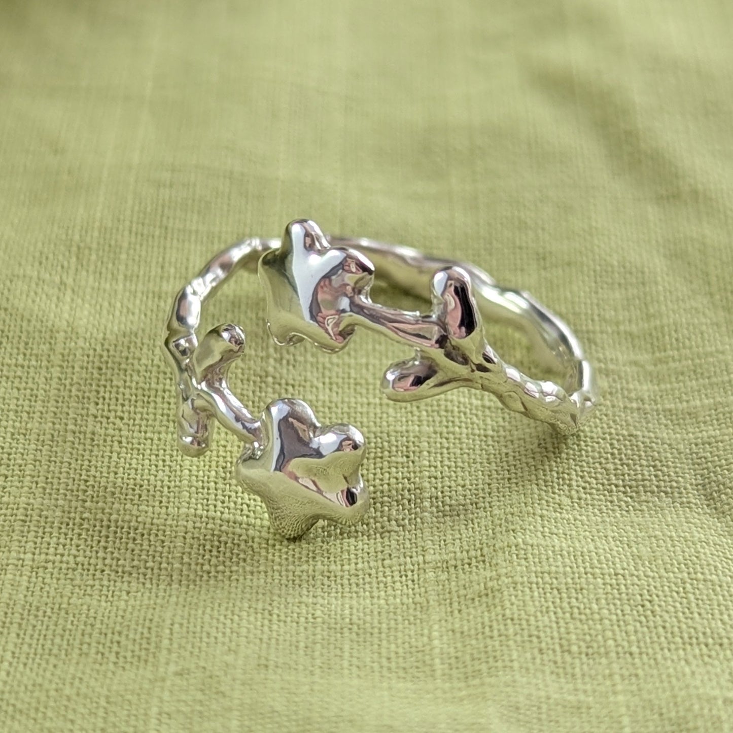 Double Flower Ring