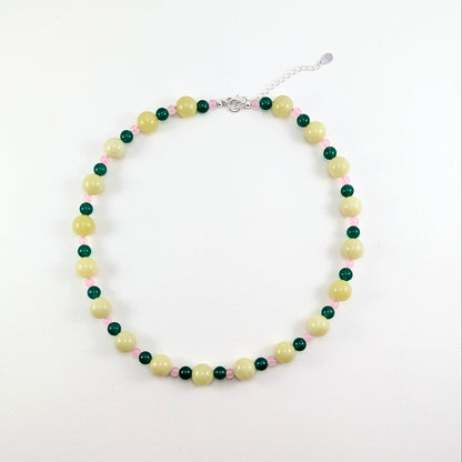 Chunky beaded necklaces