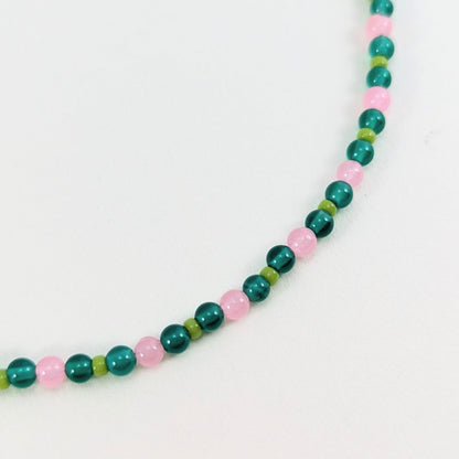 Slim beaded necklaces
