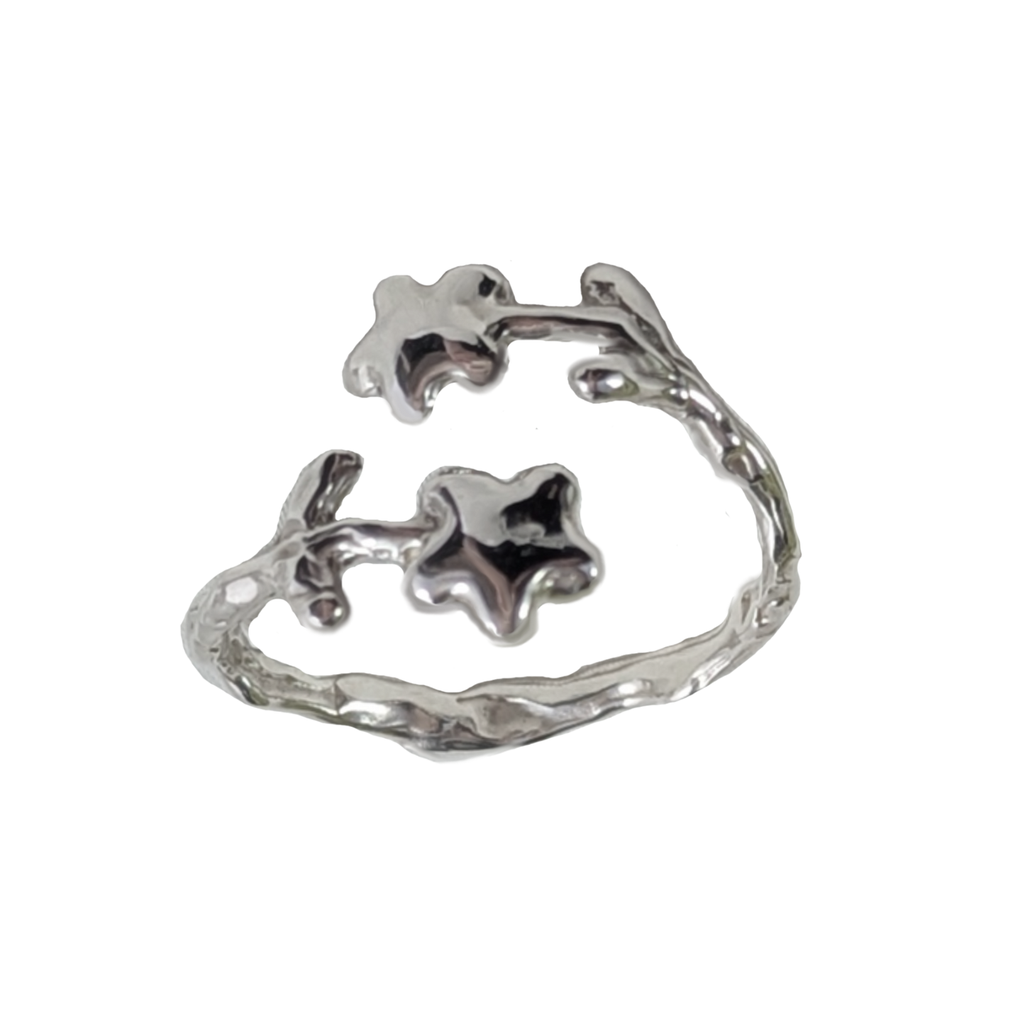 Double Flower Ring