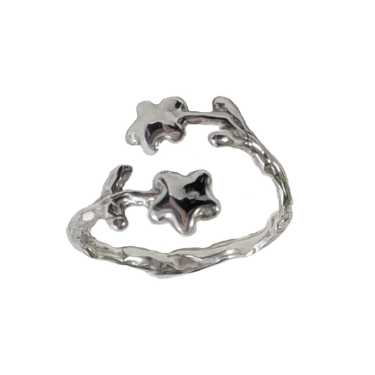 Double Flower Ring