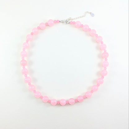 Chunky beaded necklaces