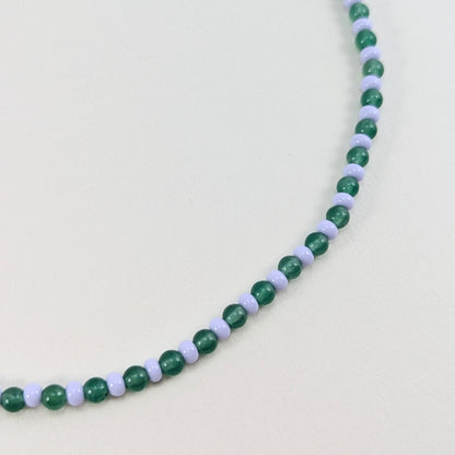 Slim beaded necklaces