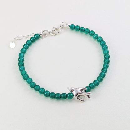 Silver Bead Bracelets