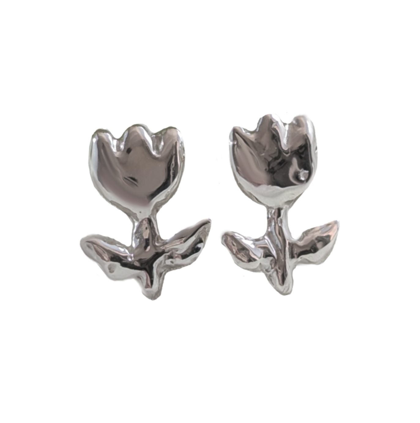 Tulip Stud Earrings - Ready To Ship