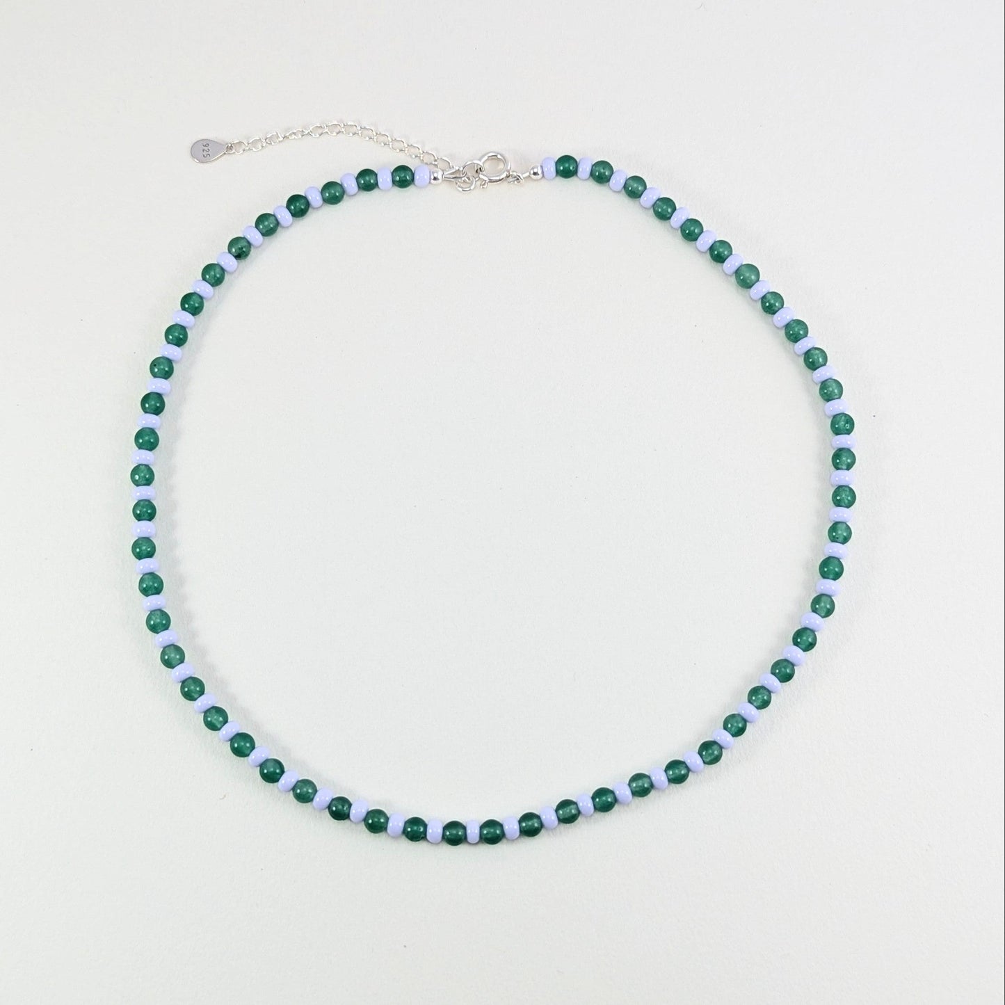 Slim beaded necklaces